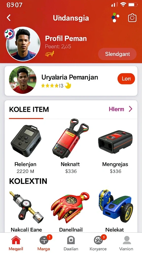 gocap123 - Tampilan antarmuka yang ramah pengguna.