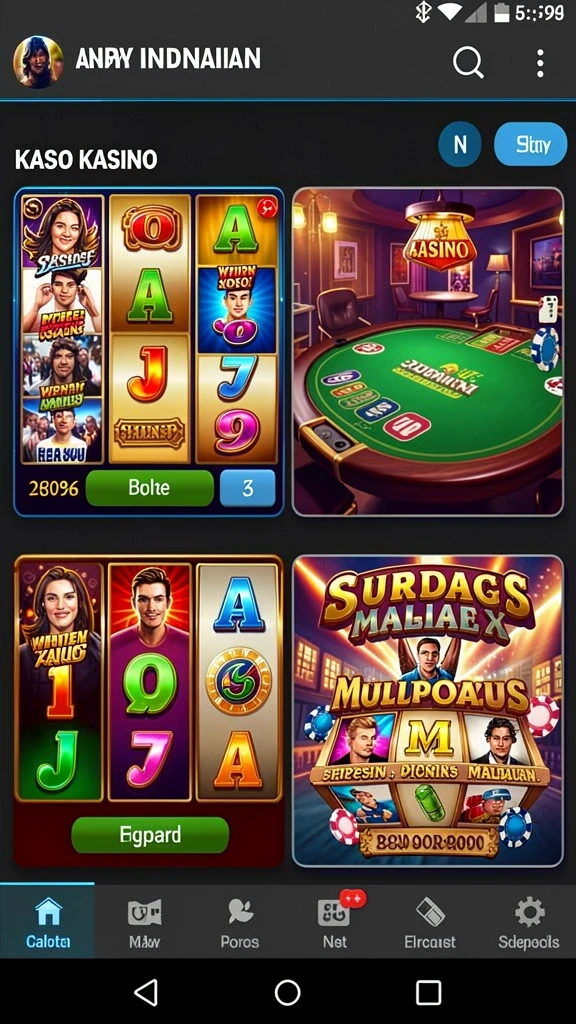 lion4d - Tampilan antarmuka yang intuitif dan mudah digunakan.