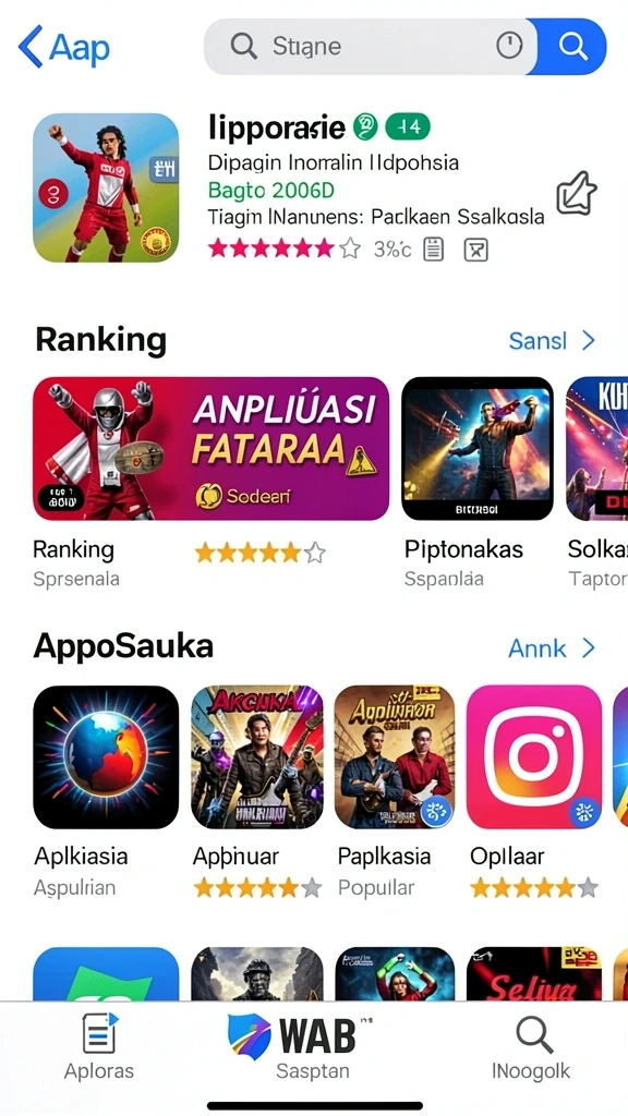 oja89 - Gambar memperlihatkan peta game dengan berbagai lokasi untuk dijelajahi.