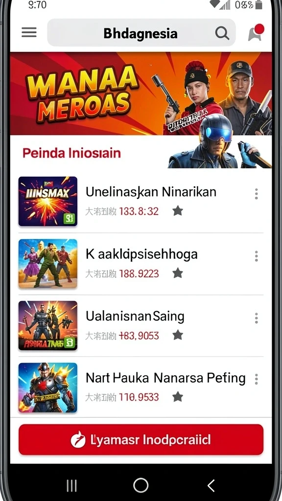 pakbostogel - Tangkapan layar antarmuka utama yang menarik.